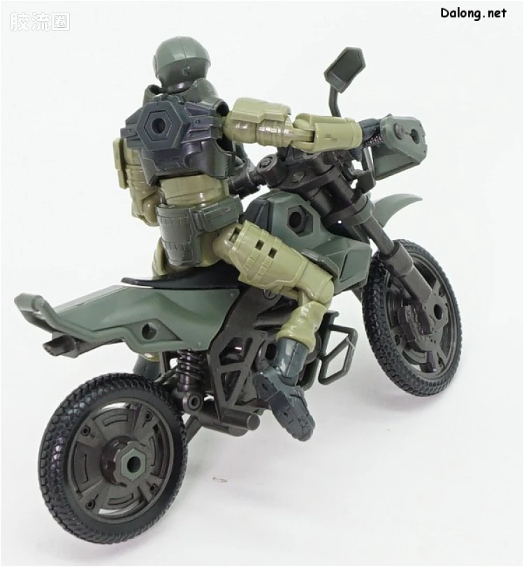 HEXA GEAR 六角机牙 第1世代六角机牙 混合型突击机车 丛林色ver. - 图片