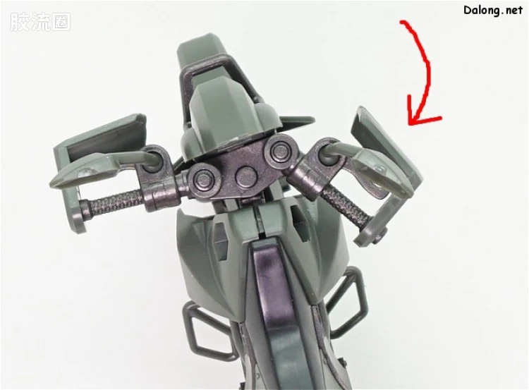 HEXA GEAR 六角机牙 第1世代六角机牙 混合型突击机车 丛林色ver. - 图片