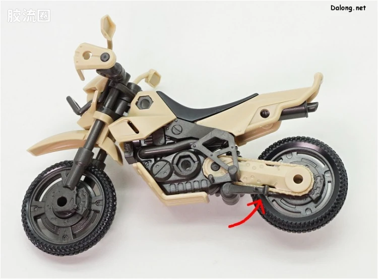 HEXA GEAR 六角机牙 第1世代六角机牙 混合型突击机车 沙漠色ver. - 图片