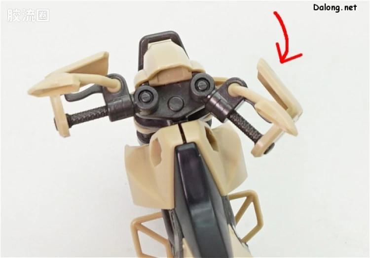 HEXA GEAR 六角机牙 第1世代六角机牙 混合型突击机车 沙漠色ver. - 图片