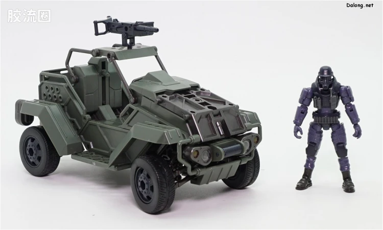 HEXA GEAR 六角机牙 第1世代六角机牙 支援扩展包003 沙滩车型绿色 - 图片