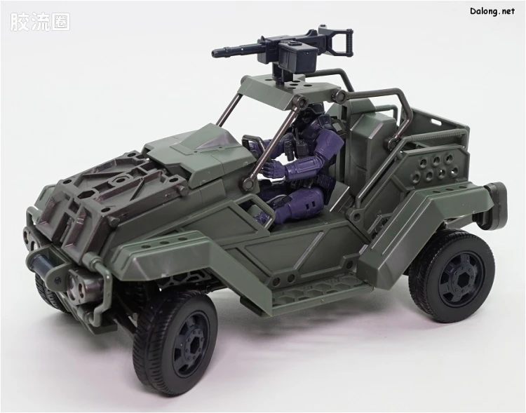 HEXA GEAR 六角机牙 第1世代六角机牙 支援扩展包003 沙滩车型绿色 - 图片