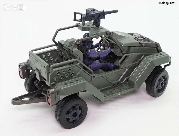 HEXA GEAR 六角机牙 第1世代六角机牙 支援扩展包003 沙滩车型绿色 - 图片