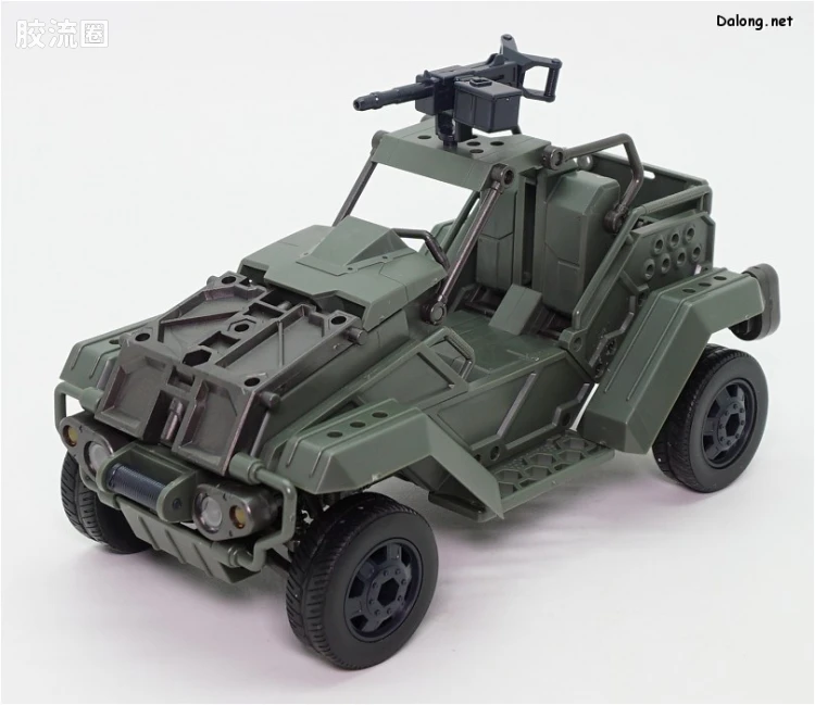 HEXA GEAR 六角机牙 第1世代六角机牙 支援扩展包003 沙滩车型绿色 - 图片
