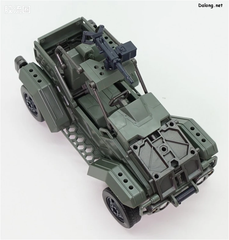 HEXA GEAR 六角机牙 第1世代六角机牙 支援扩展包003 沙滩车型绿色 - 图片