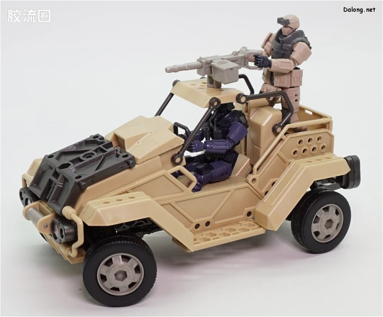 HEXA GEAR 六角机牙 第1世代六角机牙 支援扩展包003 沙滩车型沙漠色 - 图片