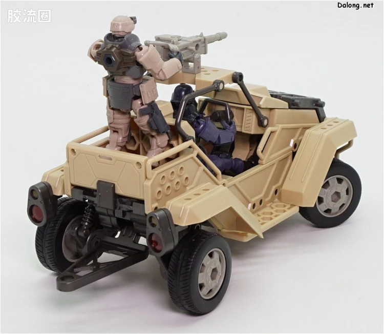 HEXA GEAR 六角机牙 第1世代六角机牙 支援扩展包003 沙滩车型沙漠色 - 图片