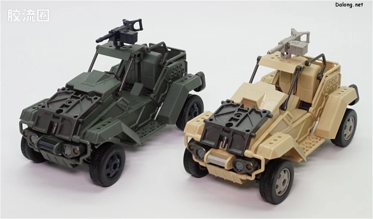 HEXA GEAR 六角机牙 第1世代六角机牙 支援扩展包003 沙滩车型沙漠色 - 图片