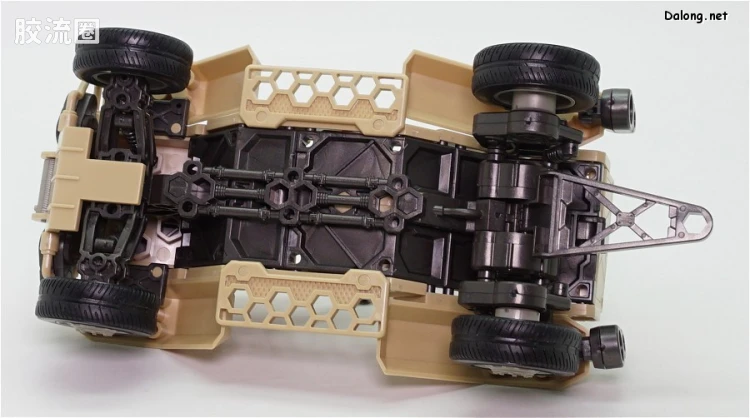 HEXA GEAR 六角机牙 第1世代六角机牙 支援扩展包003 沙滩车型沙漠色 - 图片