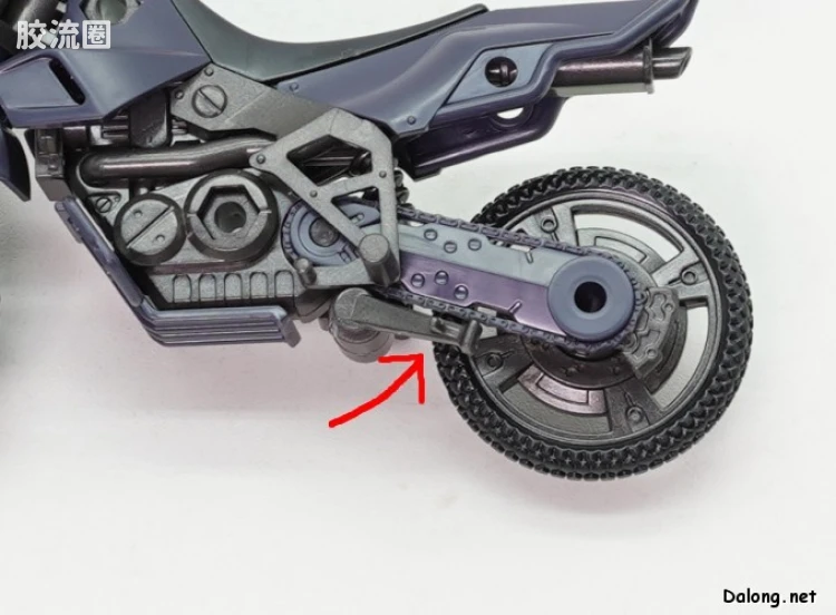 HEXA GEAR 六角机牙 第1世代六角机牙 混合型突击机车 暗夜追踪者Ver. - 图片
