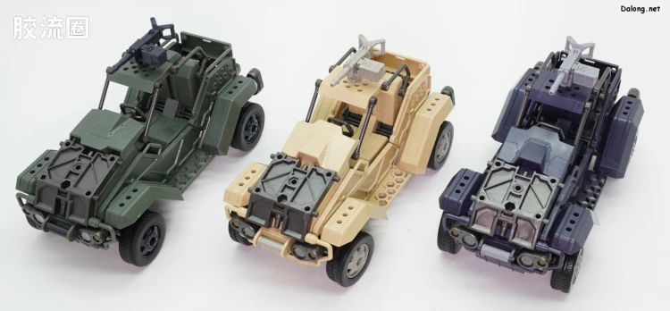 HEXA GEAR 六角机牙 第1世代六角机牙 支援扩展包003沙滩车型 暗夜追踪者Ver. - 图片