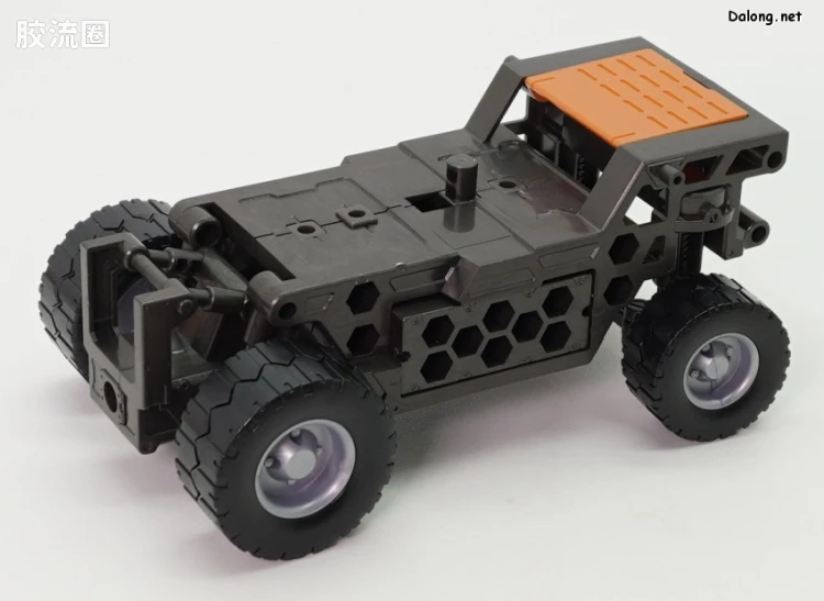 HEXA GEAR 六角机牙 第1世代六角机牙 支援扩展包006 叉车型 橙色Ver. - 图片