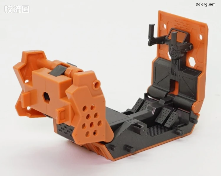 HEXA GEAR 六角机牙 第1世代六角机牙 支援扩展包006 叉车型 橙色Ver. - 图片