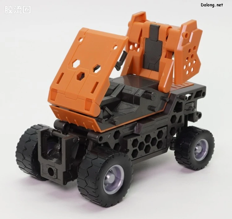 HEXA GEAR 六角机牙 第1世代六角机牙 支援扩展包006 叉车型 橙色Ver. - 图片