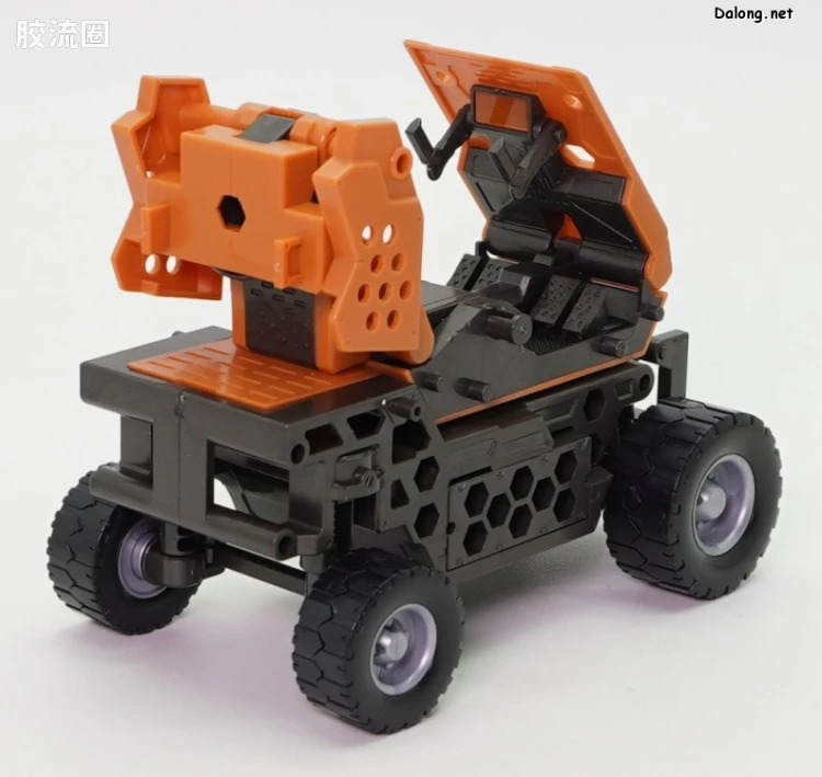 HEXA GEAR 六角机牙 第1世代六角机牙 支援扩展包006 叉车型 橙色Ver. - 图片
