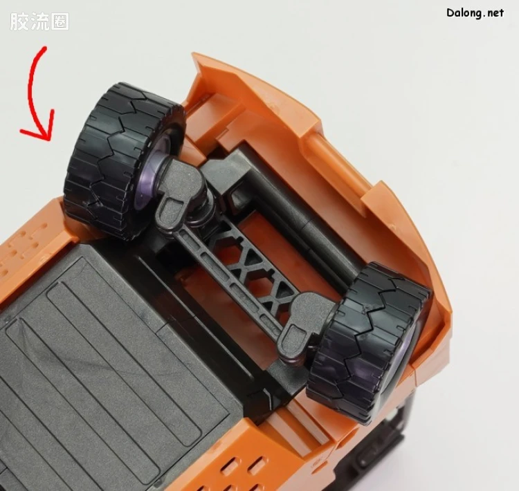 HEXA GEAR 六角机牙 第1世代六角机牙 支援扩展包006 叉车型 橙色Ver. - 图片