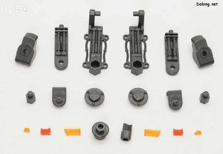 HEXA GEAR 六角机牙 第1世代六角机牙 支援扩展包006 叉车型 橙色Ver. - 图片