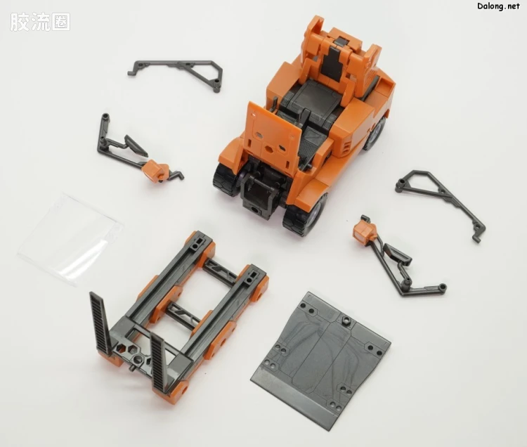 HEXA GEAR 六角机牙 第1世代六角机牙 支援扩展包006 叉车型 橙色Ver. - 图片