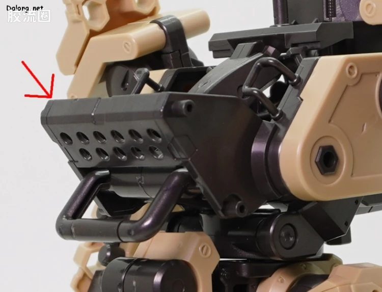 HEXA GEAR 六角机牙 第1世代六角机牙 支援扩展包006 叉车型 橙色Ver. - 图片