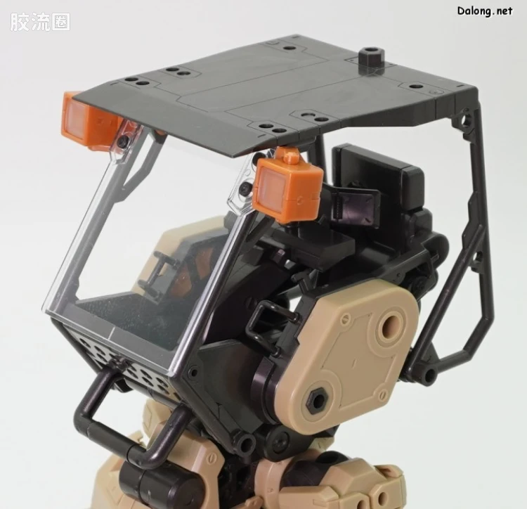 HEXA GEAR 六角机牙 第1世代六角机牙 支援扩展包006 叉车型 橙色Ver. - 图片