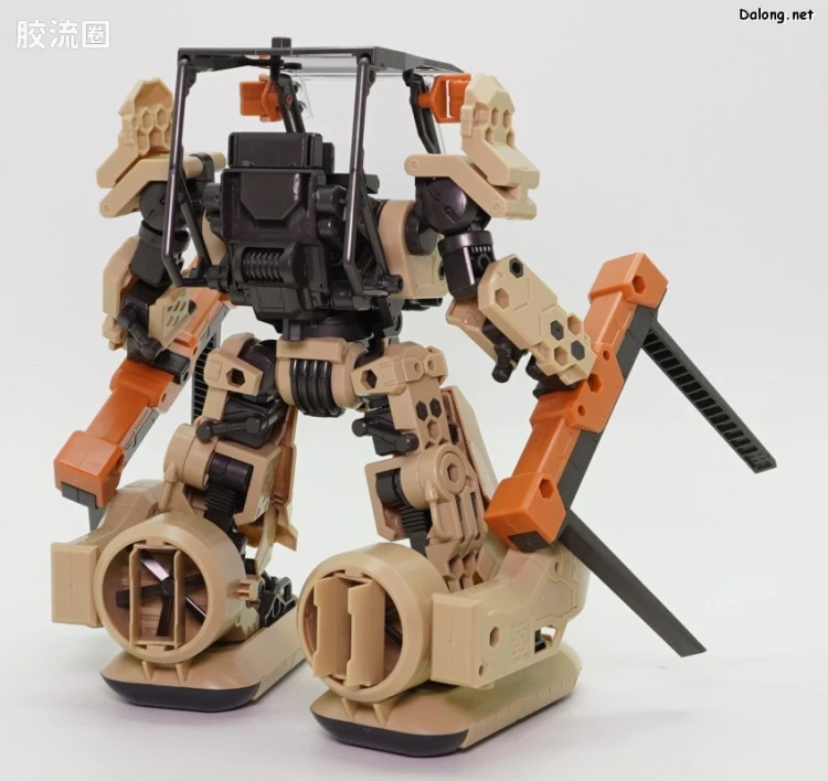 HEXA GEAR 六角机牙 第1世代六角机牙 支援扩展包006 叉车型 橙色Ver. - 图片