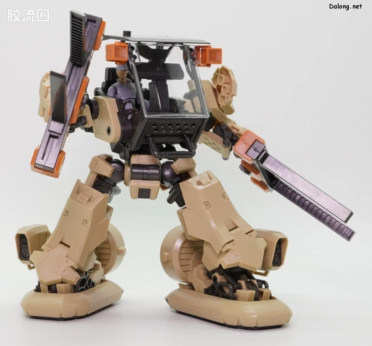 HEXA GEAR 六角机牙 第1世代六角机牙 支援扩展包006 叉车型 橙色Ver. - 图片