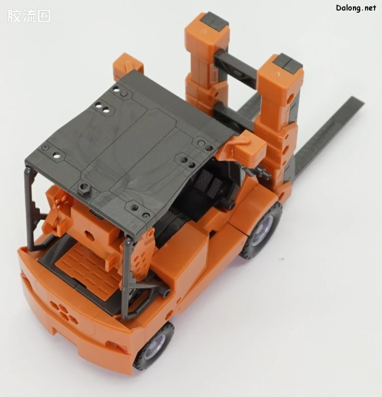 HEXA GEAR 六角机牙 第1世代六角机牙 支援扩展包006 叉车型 橙色Ver. - 图片