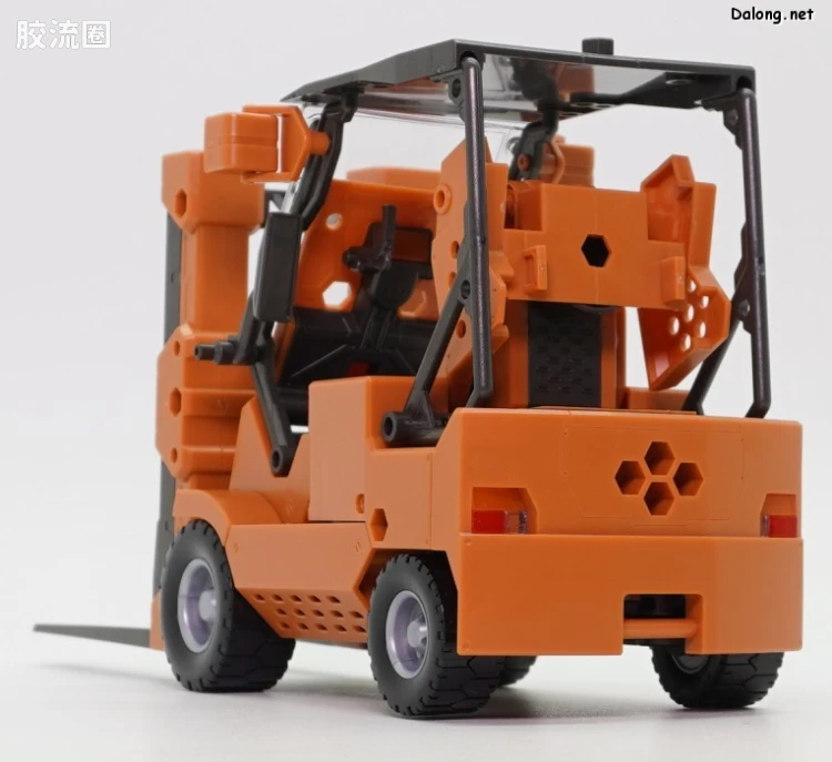HEXA GEAR 六角机牙 第1世代六角机牙 支援扩展包006 叉车型 橙色Ver. - 图片