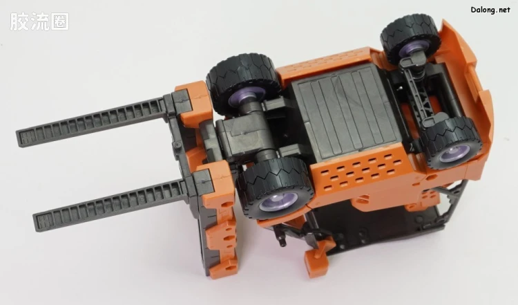 HEXA GEAR 六角机牙 第1世代六角机牙 支援扩展包006 叉车型 橙色Ver. - 图片