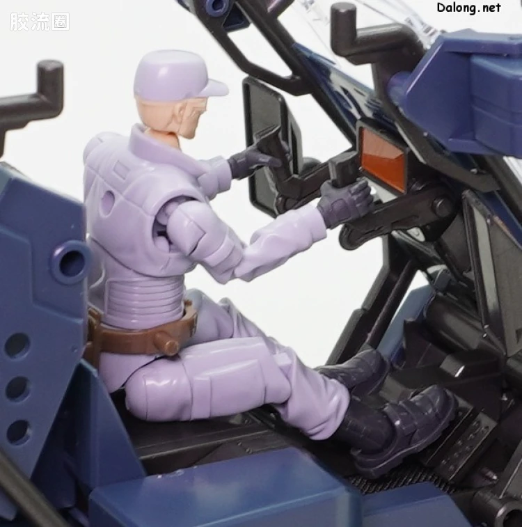 HEXA GEAR 六角机牙 第1世代六角机牙 支援扩展包006 叉车型 深蓝色Ver. - 图片