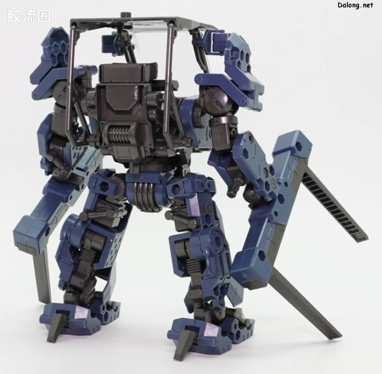 HEXA GEAR 六角机牙 第1世代六角机牙 支援扩展包006 叉车型 深蓝色Ver. - 图片