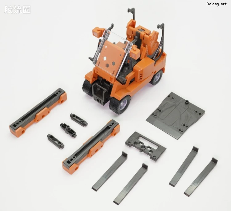 HEXA GEAR 六角机牙 第1世代六角机牙 支援扩展包006 叉车型 深蓝色Ver. - 图片