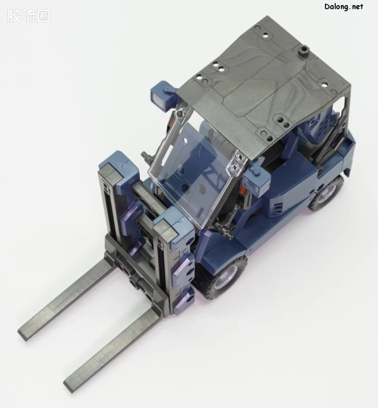 HEXA GEAR 六角机牙 第1世代六角机牙 支援扩展包006 叉车型 深蓝色Ver. - 图片