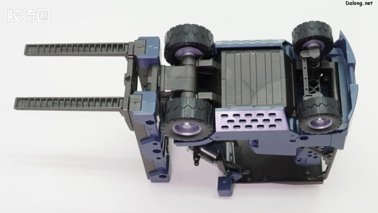 HEXA GEAR 六角机牙 第1世代六角机牙 支援扩展包006 叉车型 深蓝色Ver. - 图片
