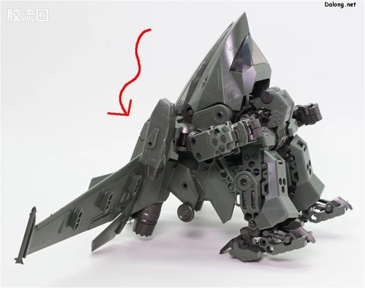 HEXA GEAR 六角机牙 第2世代六角机牙 支援扩展包005  深绿色ver. - 图片