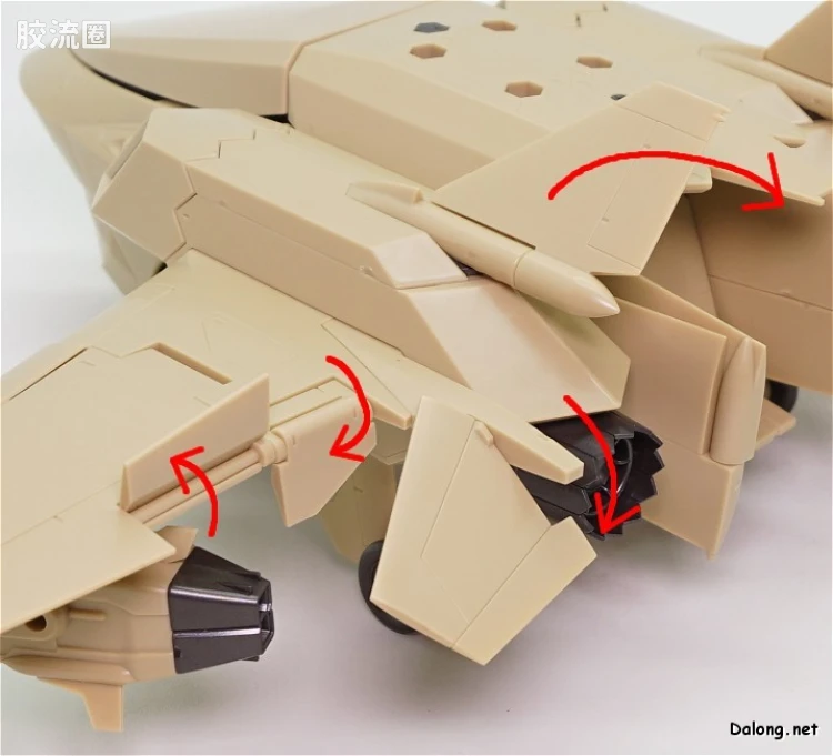 HEXA GEAR 六角机牙 第2世代六角机牙 支援扩展包005 沙漠黄ver. - 图片