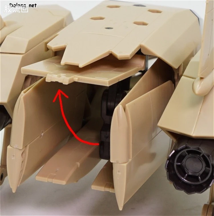 HEXA GEAR 六角机牙 第2世代六角机牙 支援扩展包005 沙漠黄ver. - 图片