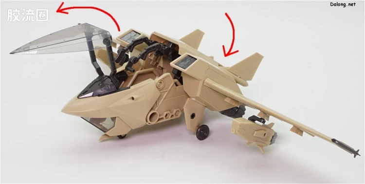 HEXA GEAR 六角机牙 第2世代六角机牙 支援扩展包005 沙漠黄ver. - 图片