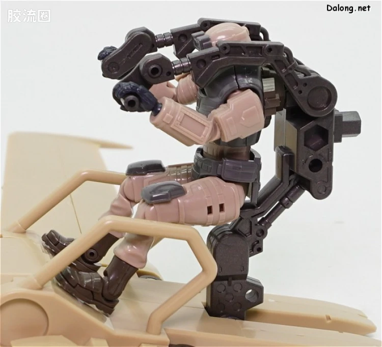 HEXA GEAR 六角机牙 第2世代六角机牙 支援扩展包005 沙漠黄ver. - 图片