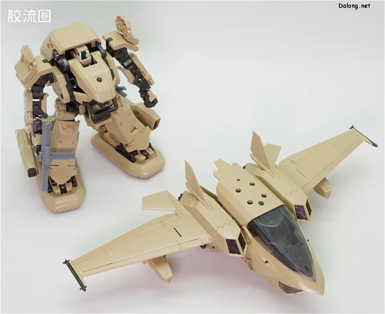 HEXA GEAR 六角机牙 第2世代六角机牙 支援扩展包005 沙漠黄ver. - 图片