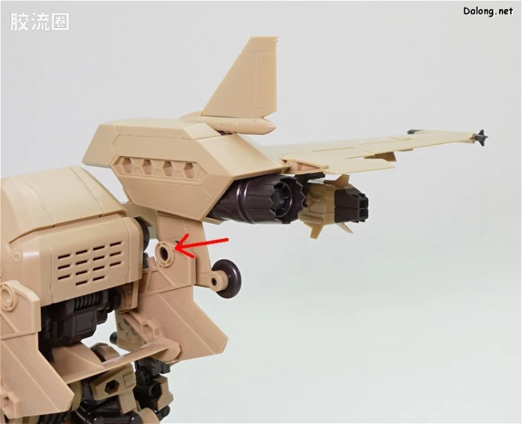 HEXA GEAR 六角机牙 第2世代六角机牙 支援扩展包005 沙漠黄ver. - 图片