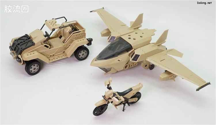 HEXA GEAR 六角机牙 第2世代六角机牙 支援扩展包005 沙漠黄ver. - 图片