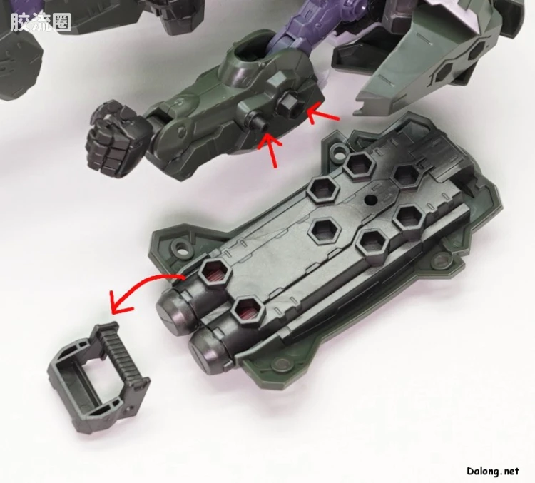 HEXA GEAR 六角机牙 第2世代六角机牙 豪腕λ 狂狼战士 - 图片