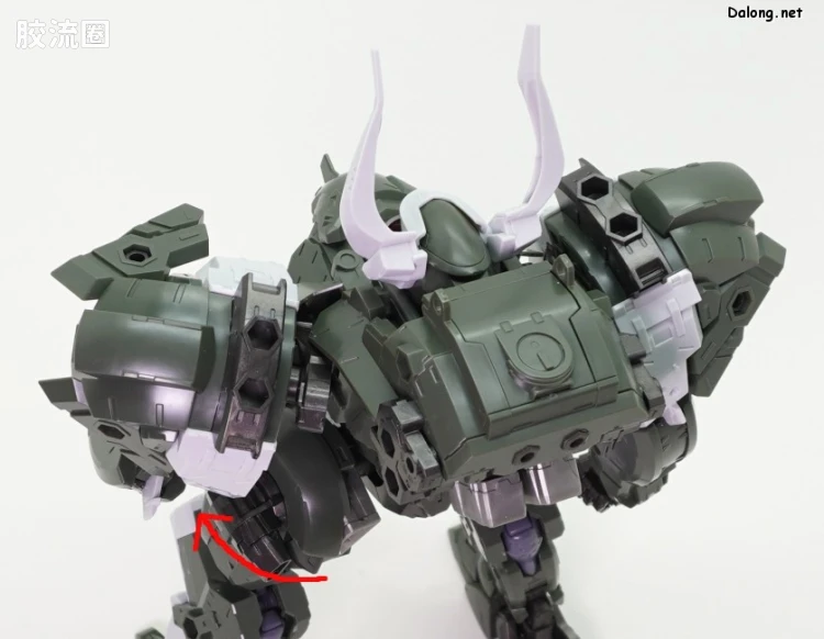 HEXA GEAR 六角机牙 第2世代六角机牙 豪腕λ 狂狼战士 - 图片