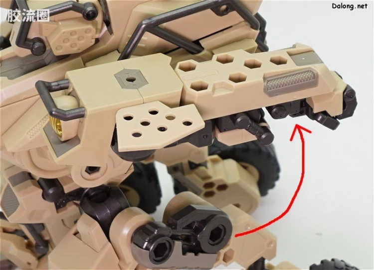 HEXA GEAR 六角机牙 第2.5世代六角机牙 巴嚣风 - 图片