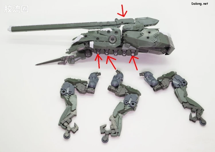 HEXA GEAR 六角机牙 扩展包 支援扩展包010 大型推进器 - 图片