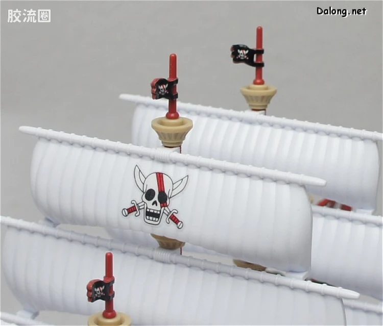 海贼王伟大的船收藏系列拼装模型 伟大的船 雷德佛斯号 - 图片