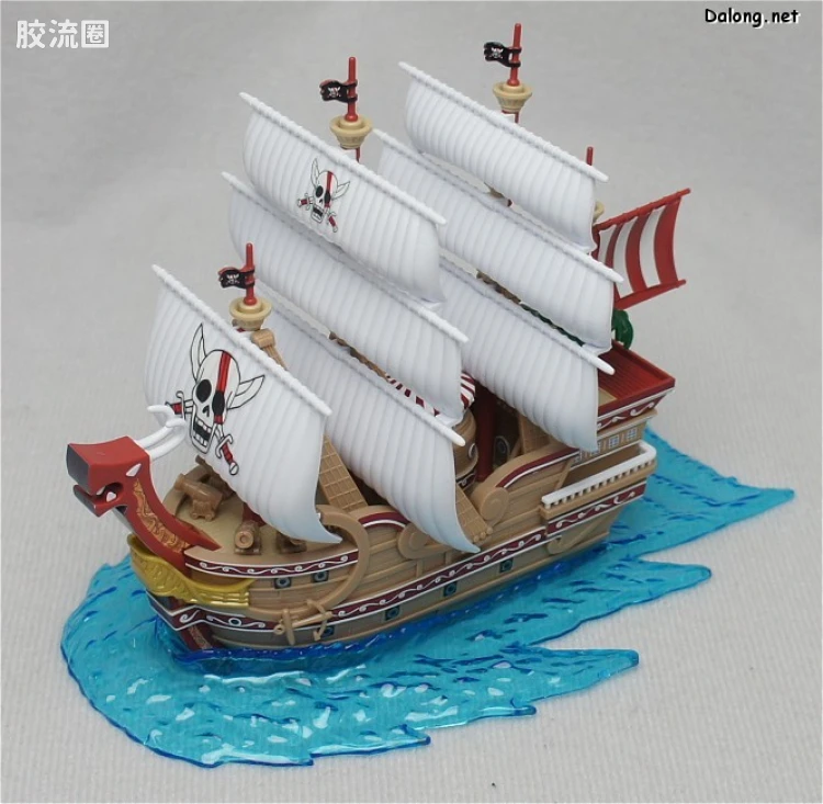 海贼王伟大的船收藏系列拼装模型 伟大的船 雷德佛斯号 - 图片