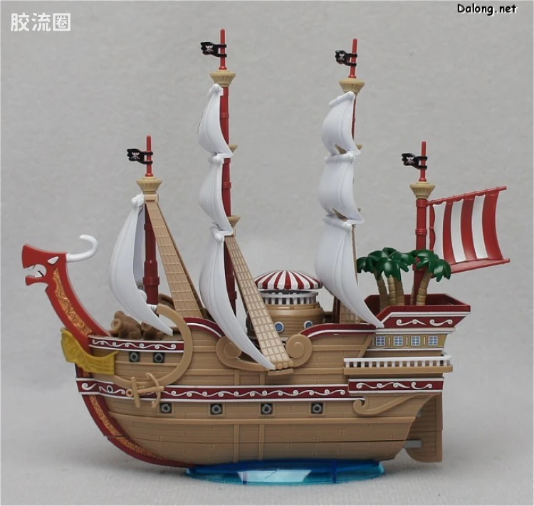 海贼王伟大的船收藏系列拼装模型 伟大的船 雷德佛斯号 - 图片