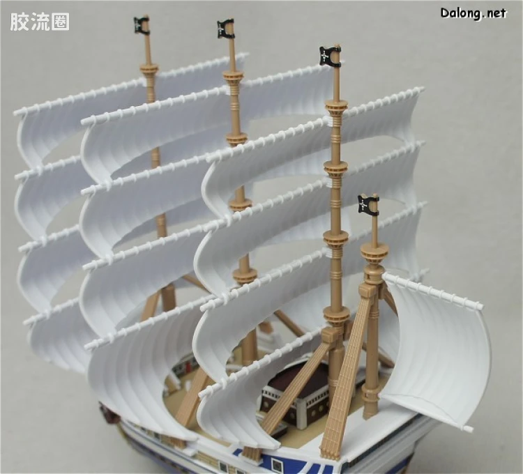 海贼王伟大的船收藏系列拼装模型 伟大的船 白鲸号 - 图片